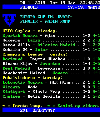 Euro Results
